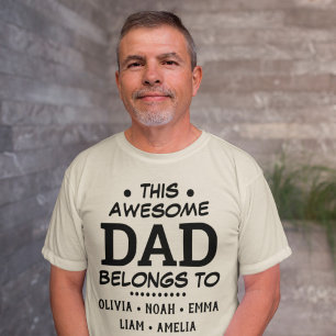 Dieser Phantastische Vater gehört zu benutzerdefin T-Shirt