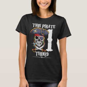 Dieser Pirat hat 1 Junge Mädchen 1. Geburtstag 20 T-Shirt