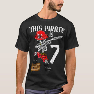 Dieser Pirate ist 7 verschiedene Piraten 7. Geburt T-Shirt