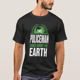 Dieser Polizist kümmert sich um das Polizeiamt der T-Shirt
