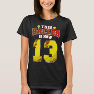 Dieser Softball-Baller ist jetzt 13 Jahre alt und T-Shirt