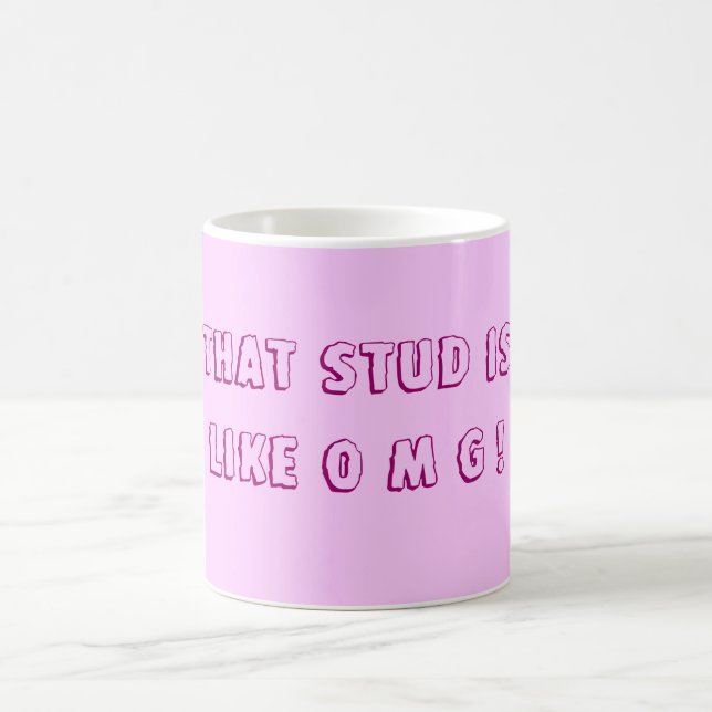 Dieser Stud ist wie OMG! Kaffeetasse (Mittel)