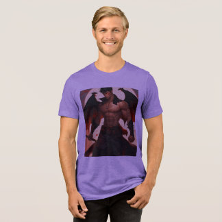 Dieser Titel erfasst den intensiven Kontrast eines Tri-Blend Shirt