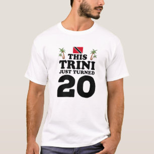 Dieser Trini gerade 20 Trinidad 20. Geburtstag G T-Shirt