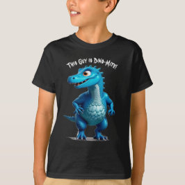 Dieser Typ ist Dino-Mite! Personalisieren des Text T-Shirt
