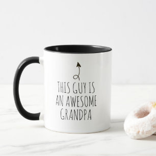 Dieser Typ Ist Ein Großartiger Opa Lustiger Zeiger Tasse