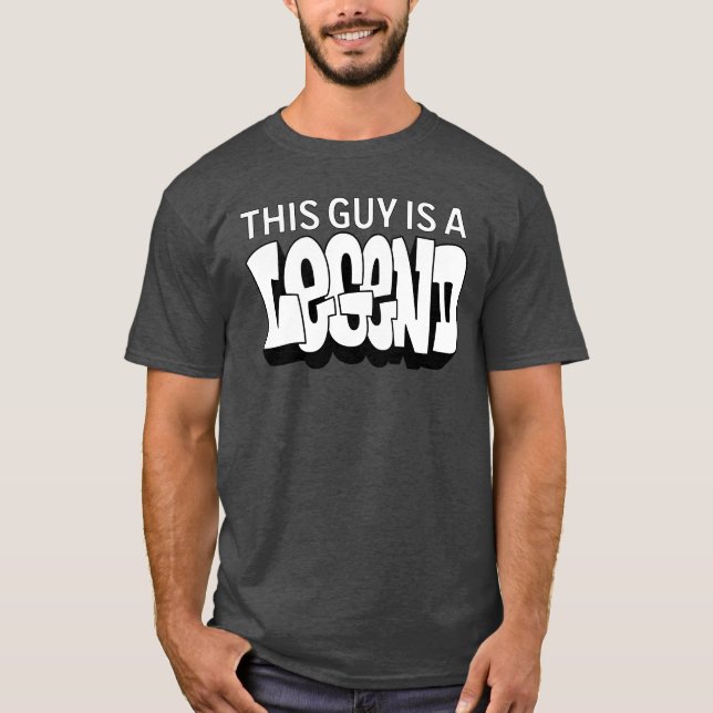 Dieser Typ ist ein legendäres Graffiti für Männer  T-Shirt (Vorderseite)