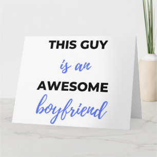 Dieser Typ ist ein Phantastischer Freund, der Schw Karte