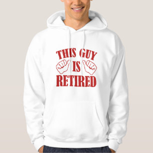 Dieser Typ ist erschöpft Hoodie