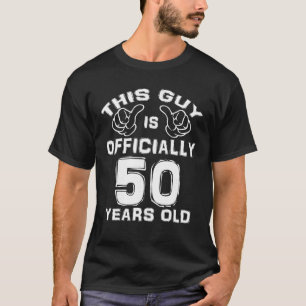 Dieser Typ ist offiziell 50 Jahre alt 50. Geburtst T-Shirt