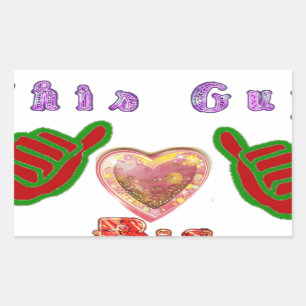 Dieser Typ Lieben Bigy.png Rechteckiger Aufkleber