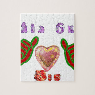 Dieser Typ Lieben große Rätsel Puzzle