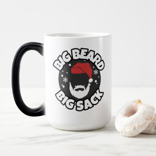 Dieser Typ liefert lustige Santa White Elephant Ge Verwandlungstasse
