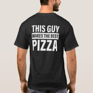 Dieser Typ macht den besten Pizza-Party-Pizzaherst T-Shirt