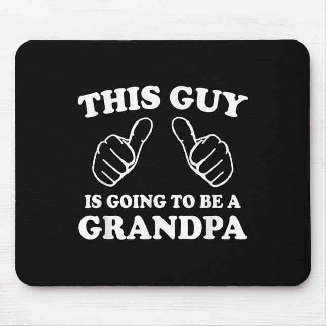 Dieser Typ wird ein Opa sein Mousepad (Vorne)