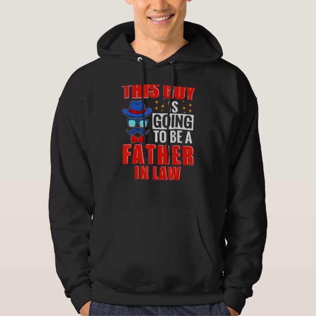 Dieser Typ wird ein Vater im Jurastudium sein Hoodie (Vorderseite)