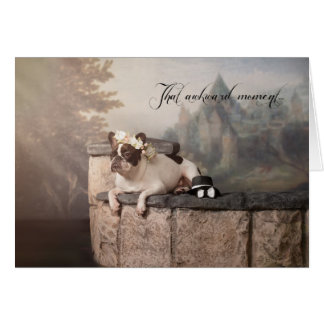 Dieser ungeschickte Moment