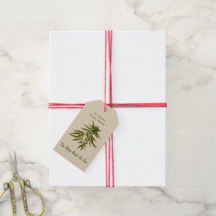 Dieser Unkraut-Knospe für Sie Geschenkanhänger