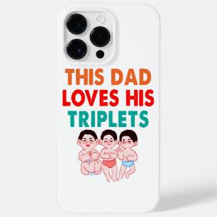 Dieser Vater Liebe seine Triplets Case-Mate iPhone 14 Pro Max Hülle