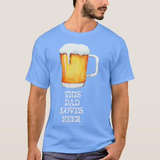 Dieser Vater Lieben Beer Funny Beer T-Shirt