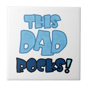 Dieser Vater Rocks Geschenke Fliese