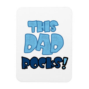 Dieser Vater Rocks Geschenke Magnet
