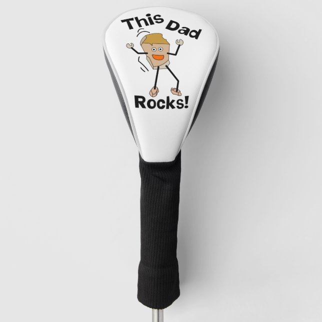 Dieser Vater Rocks Golf Headcover (Vorderseite)