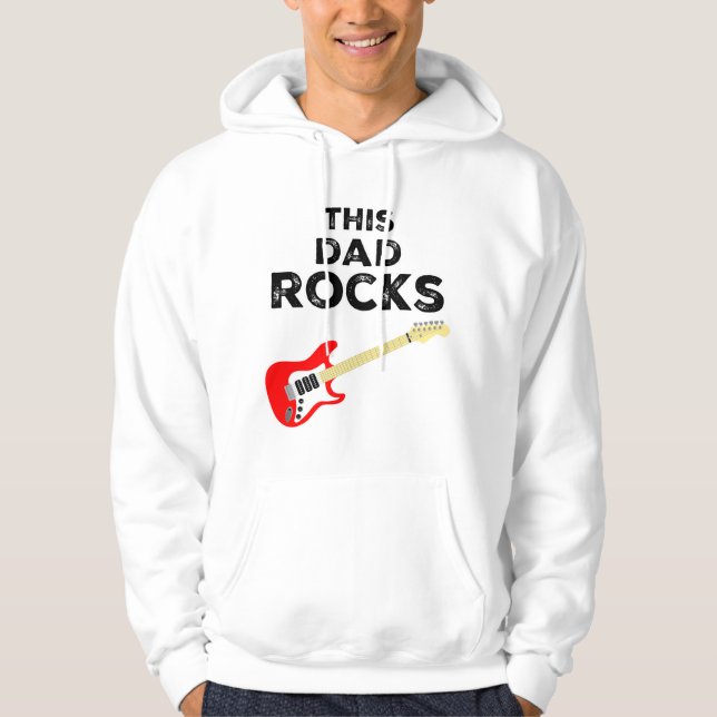 Dieser Vater Rocks Hoodie (Vorderseite)