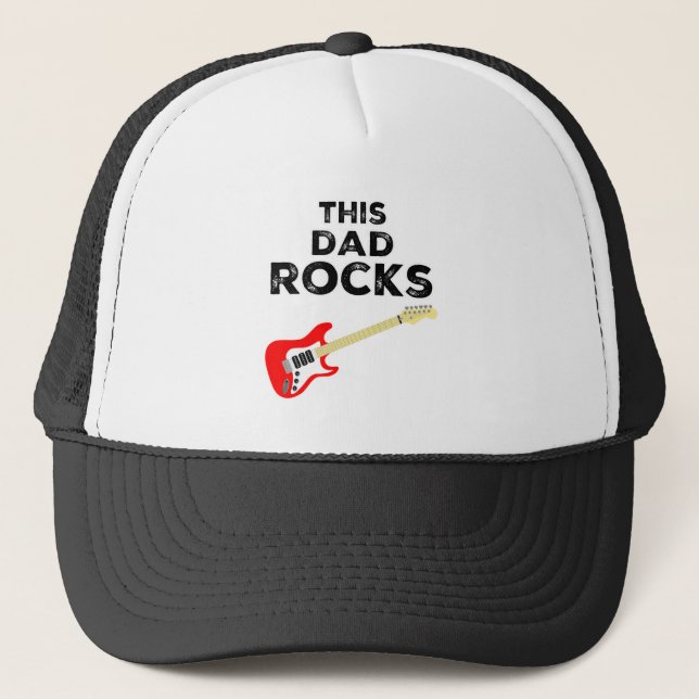 Dieser Vater Rocks Truckerkappe (Vorderseite)