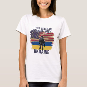 Dieser Veteran steht hinter der Ukraine 10 T-Shirt