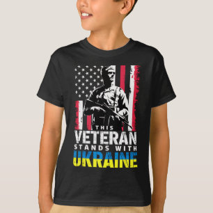 Dieser Veteran steht hinter der Ukraine 9  T-Shirt