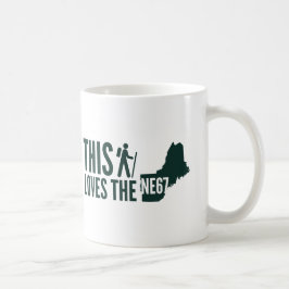 "Dieser Wanderer-Lieben das Neu-England 67" Tasse