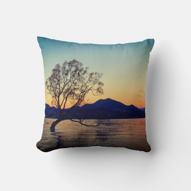 dieser Wankaka-Baum nz Kissen (Vorderseite)