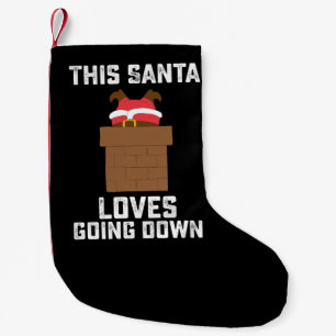 Dieser Weihnachtsmann liebt es, lustigen Weihnacht Kleiner Weihnachtsstrumpf