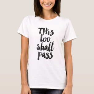 Dieses auch überschreitet T-Shirt