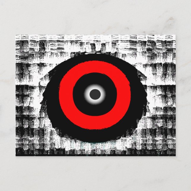 Dieses Auge hat es Postkarte (Vorderseite)
