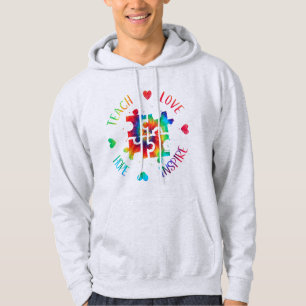 Dieses Autismus-Bewusstsein-Design zeichnet sich d Hoodie