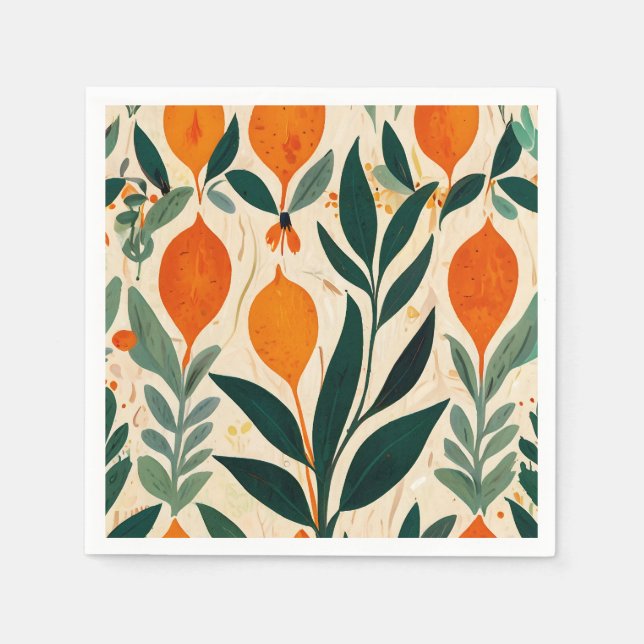 Dieses Bauernhaus leuchtet Serviette (Vorderseite)