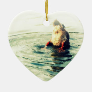 Dieses beenden Sie oben! Ducken Sie Hintern Keramikornament