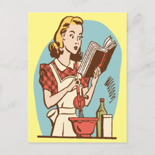 Dieses besondere Gericht zubereiten! Postkarte