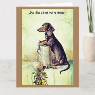 Dieses Bier gehört meinem Meister! Karte