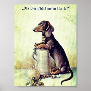 Dieses Bier gehört meinem Meister! Poster