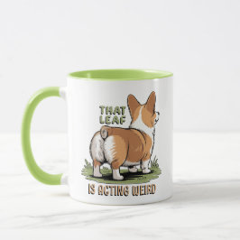 Dieses Blatt verhält sich komisch Tasse