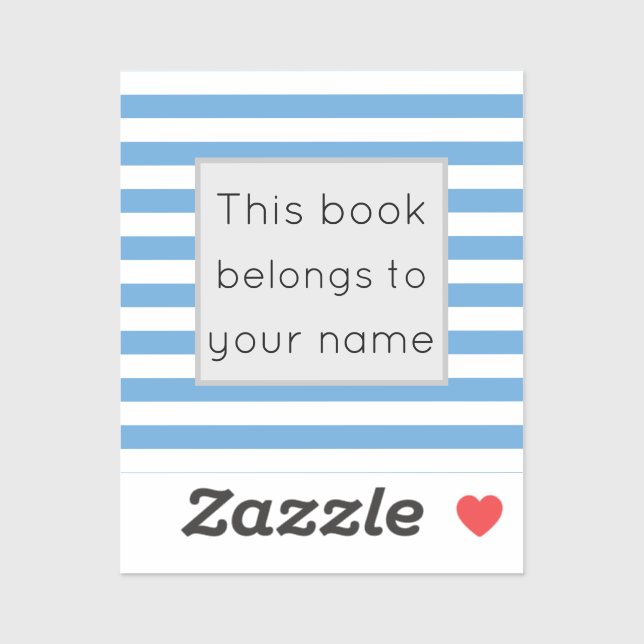 Dieses Buch gehört Aufkleber (Blatt)