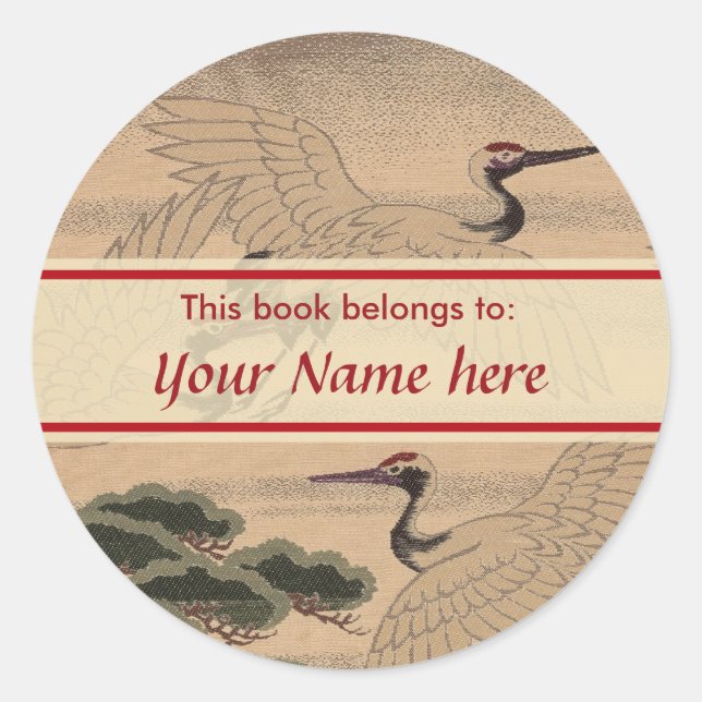 Dieses Buch gehört dem Aufkleber (Vorderseite)