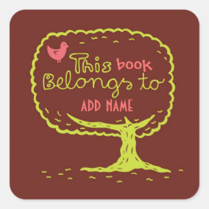 Dieses Buch gehört dem Aufkleber