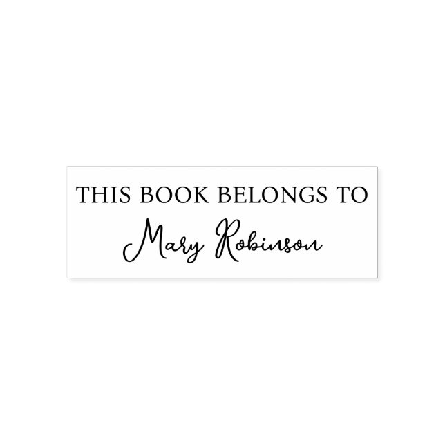 Dieses Buch gehört Permastempel (Design)