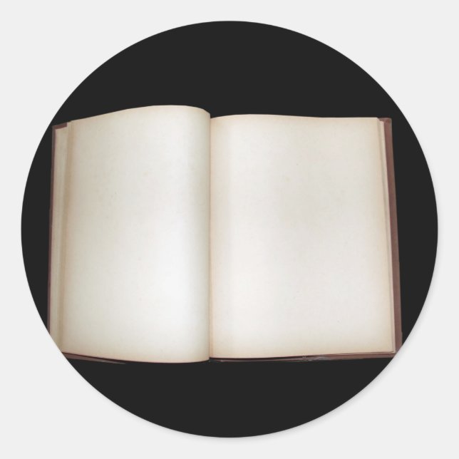 Dieses Buch gehört Runder Aufkleber (Vorderseite)