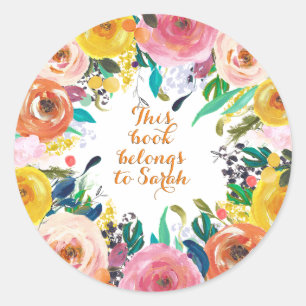 Dieses Buch gehört zu einem Aufkleber für die Beze