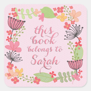 Dieses Buch gehört zu einem Aufkleber für die Beze